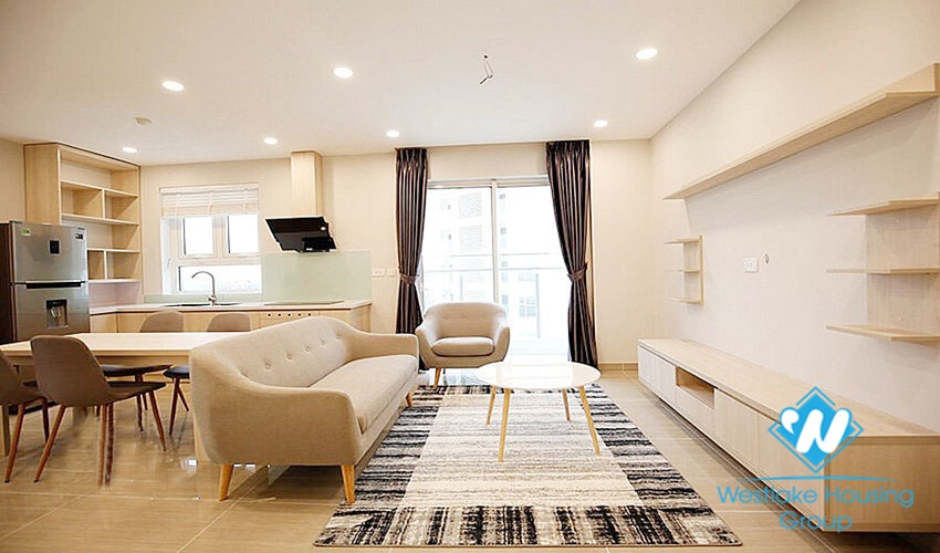 New high floor fully furnished apartment for rent in ciputra urban area